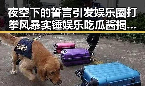 夜空下的誓言引发娱乐圈打拳风暴实锤娱乐吃瓜酱揭示背后真相